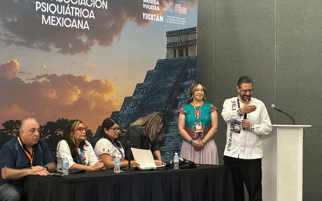 AMUDEM presente en la Fundación de la Asociación Mexicana de Emergencias Psiquiátricas