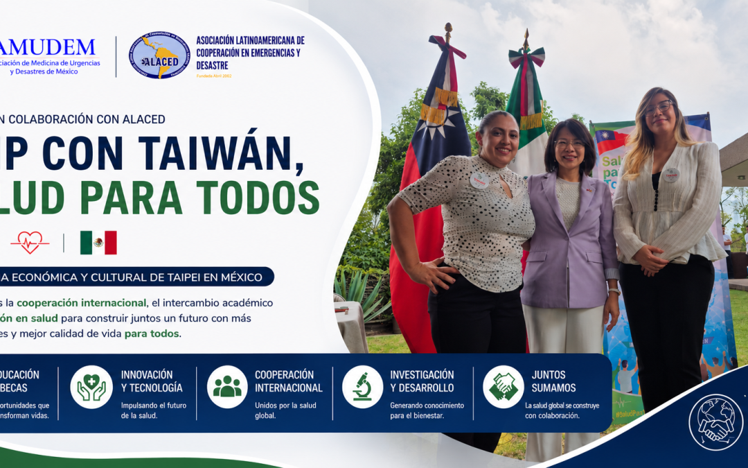 AMUDEM y ALACED fortalecen la cooperación internacional en salud durante encuentro con Taiwán